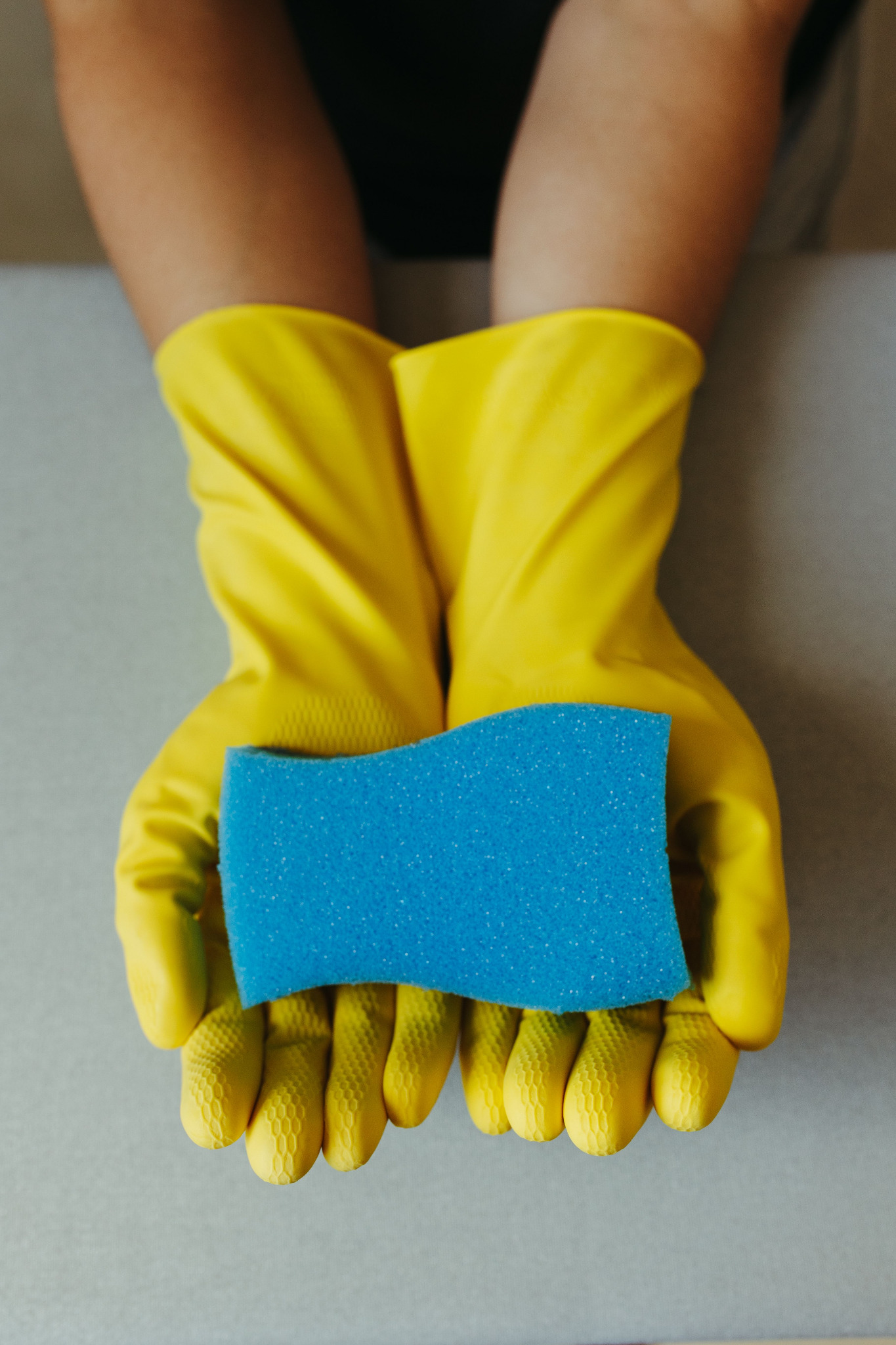 Institutional Cleaning application photography