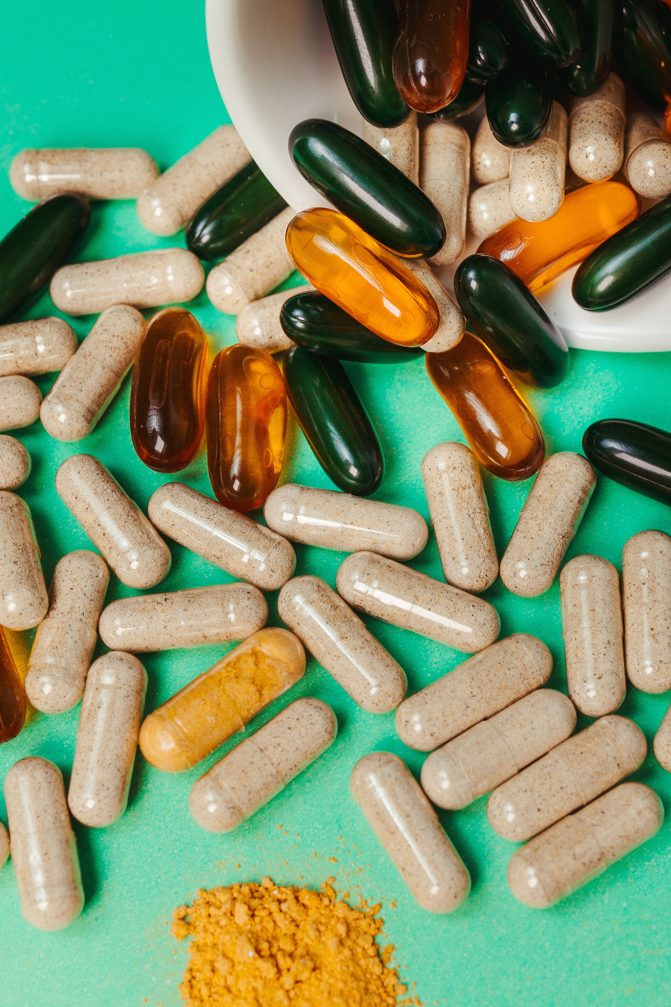 Vitamins, Minerals & Core Nutrients application photography