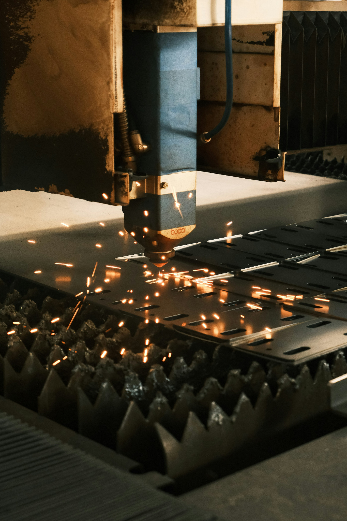 Metalworking Fluids application photography