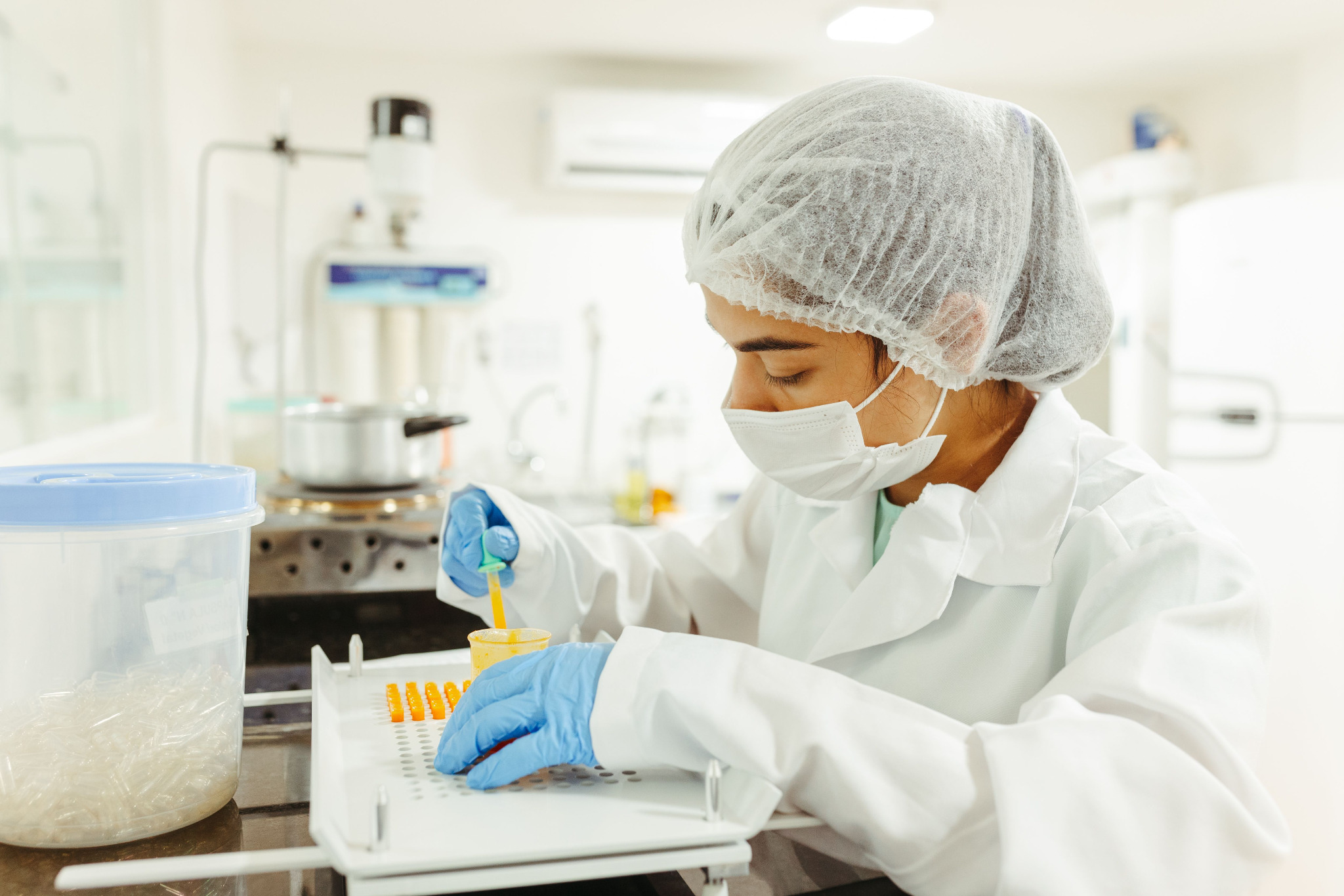 Beauty and personal care laboratory formulation work