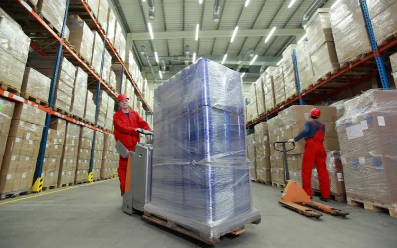Chemical supply warehouse