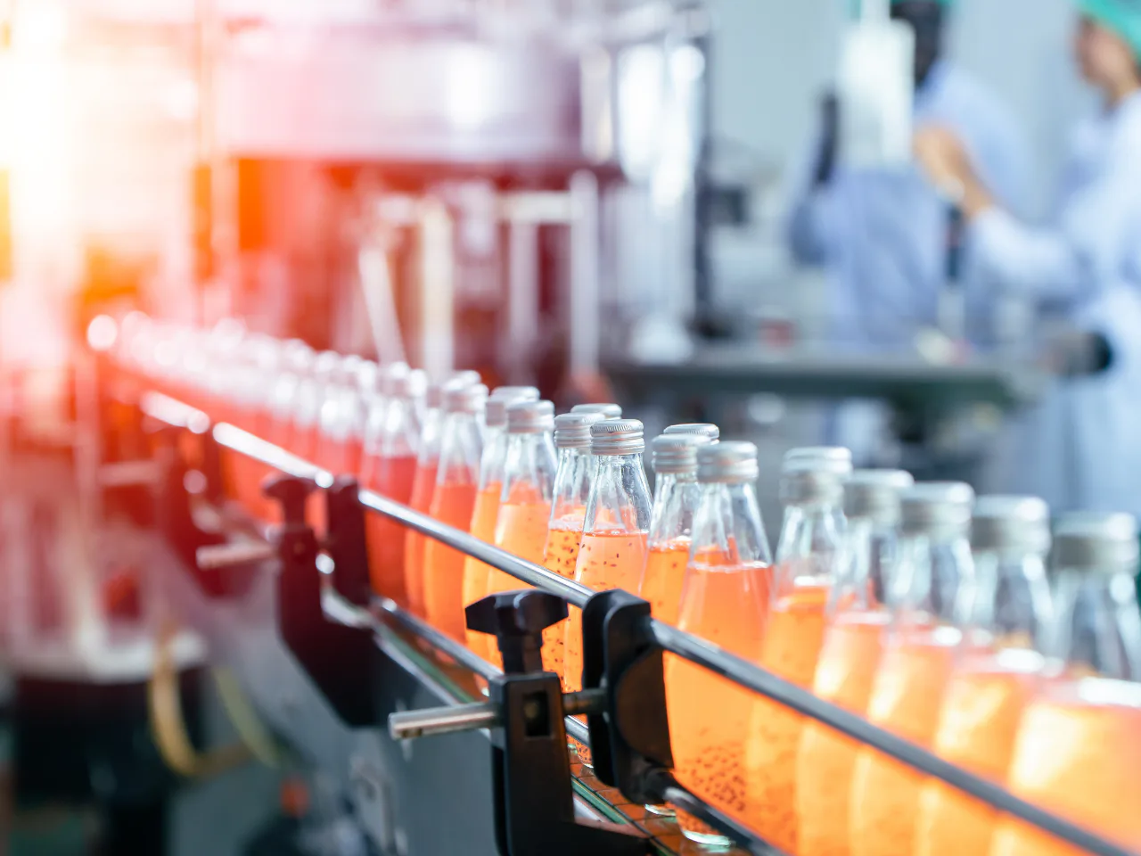 Food and beverage production line